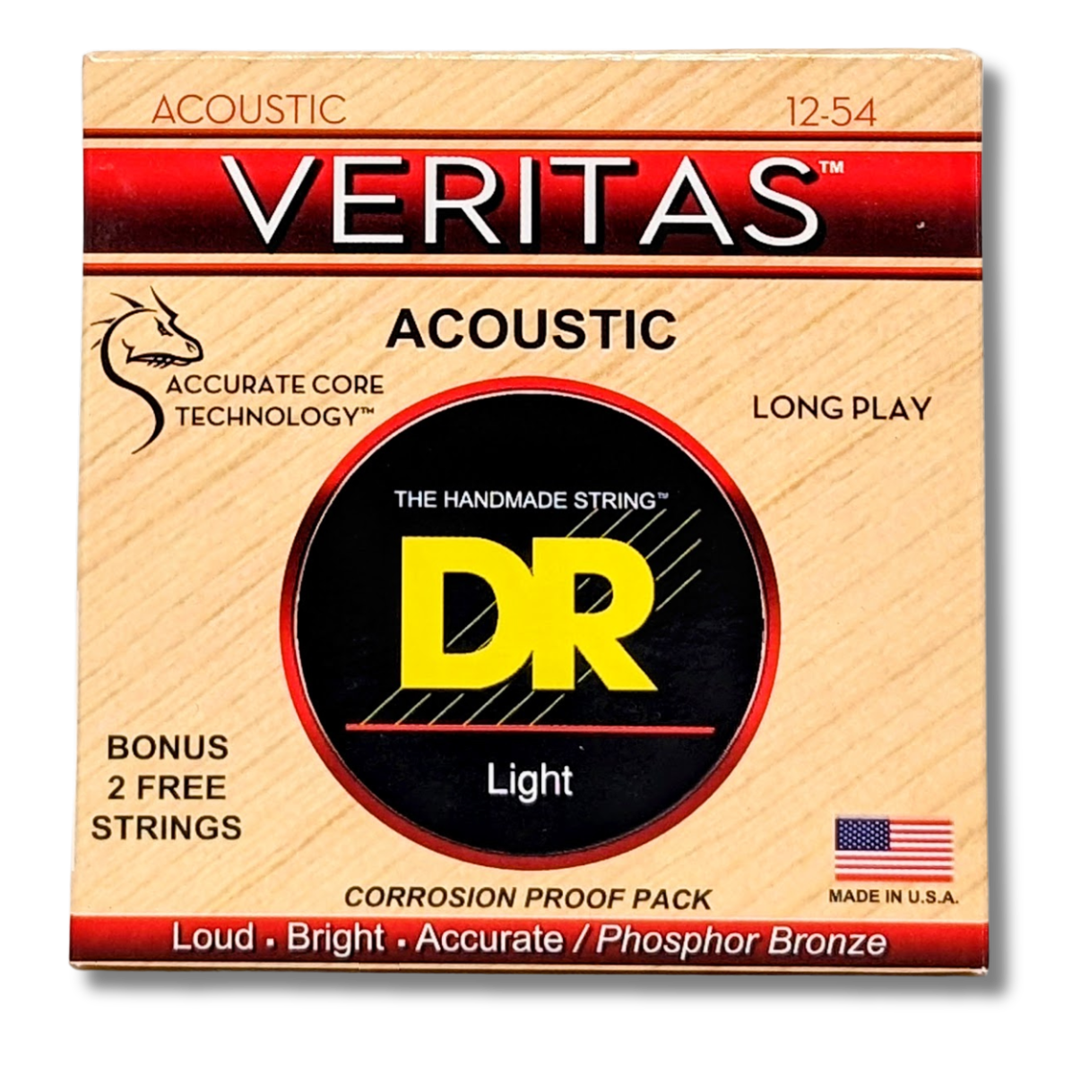 DR Strings Veritas 12/54 Light Strings
