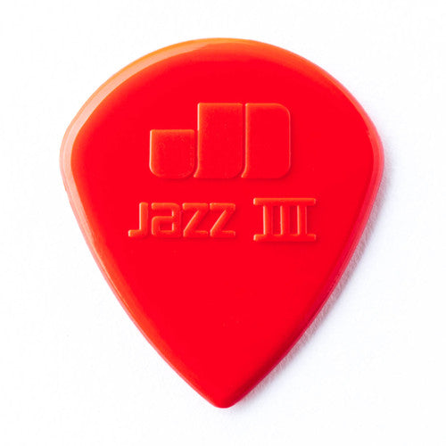 DUNLOP JAZZ III NYLON PICK - 24PK