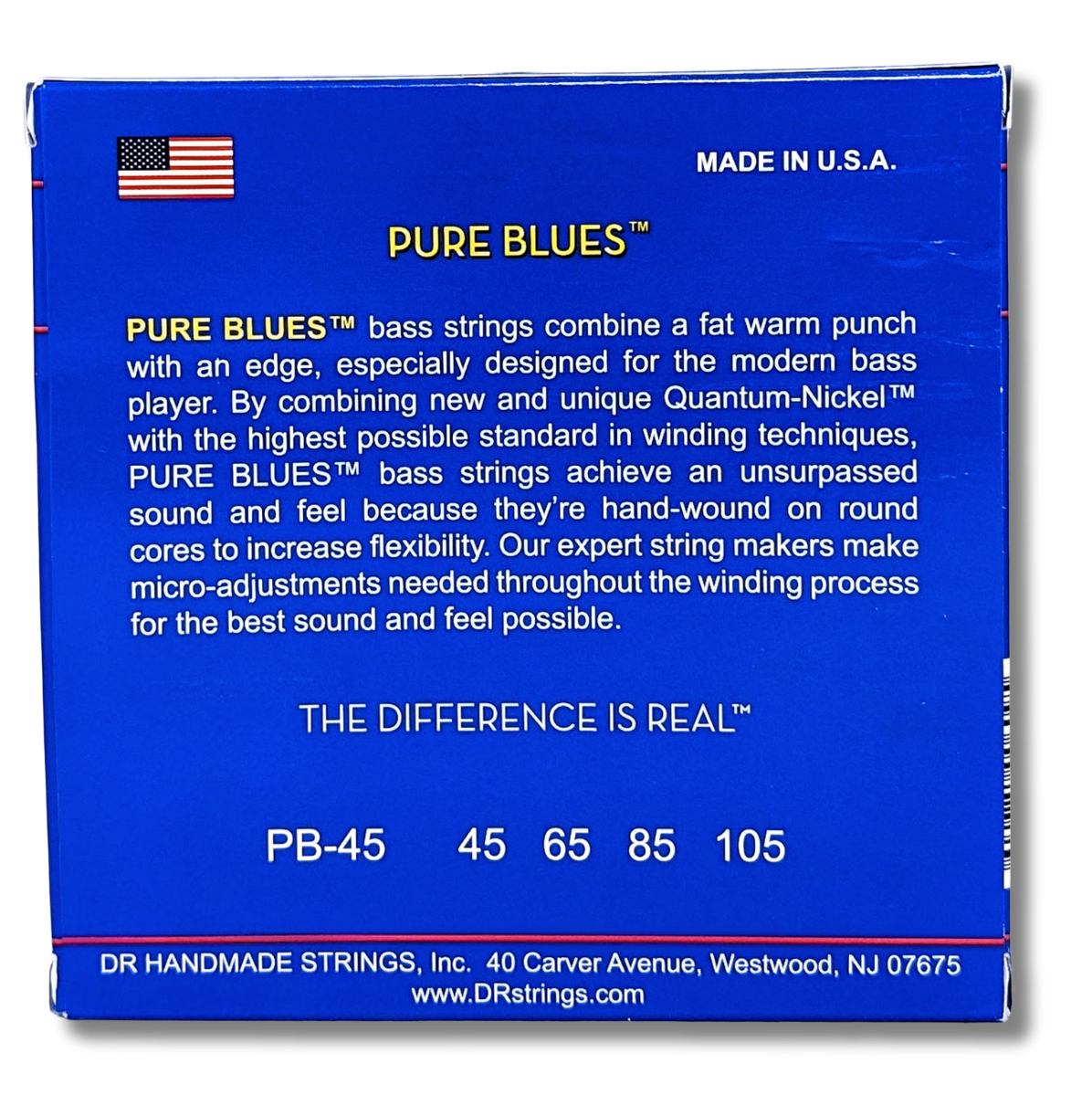 DR Strings Pure Blues Bass 45/105