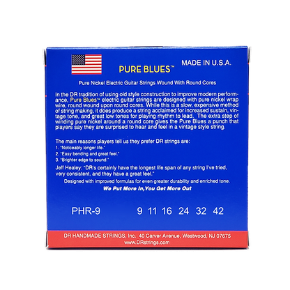 DR Strings Pure Blues 9/42
