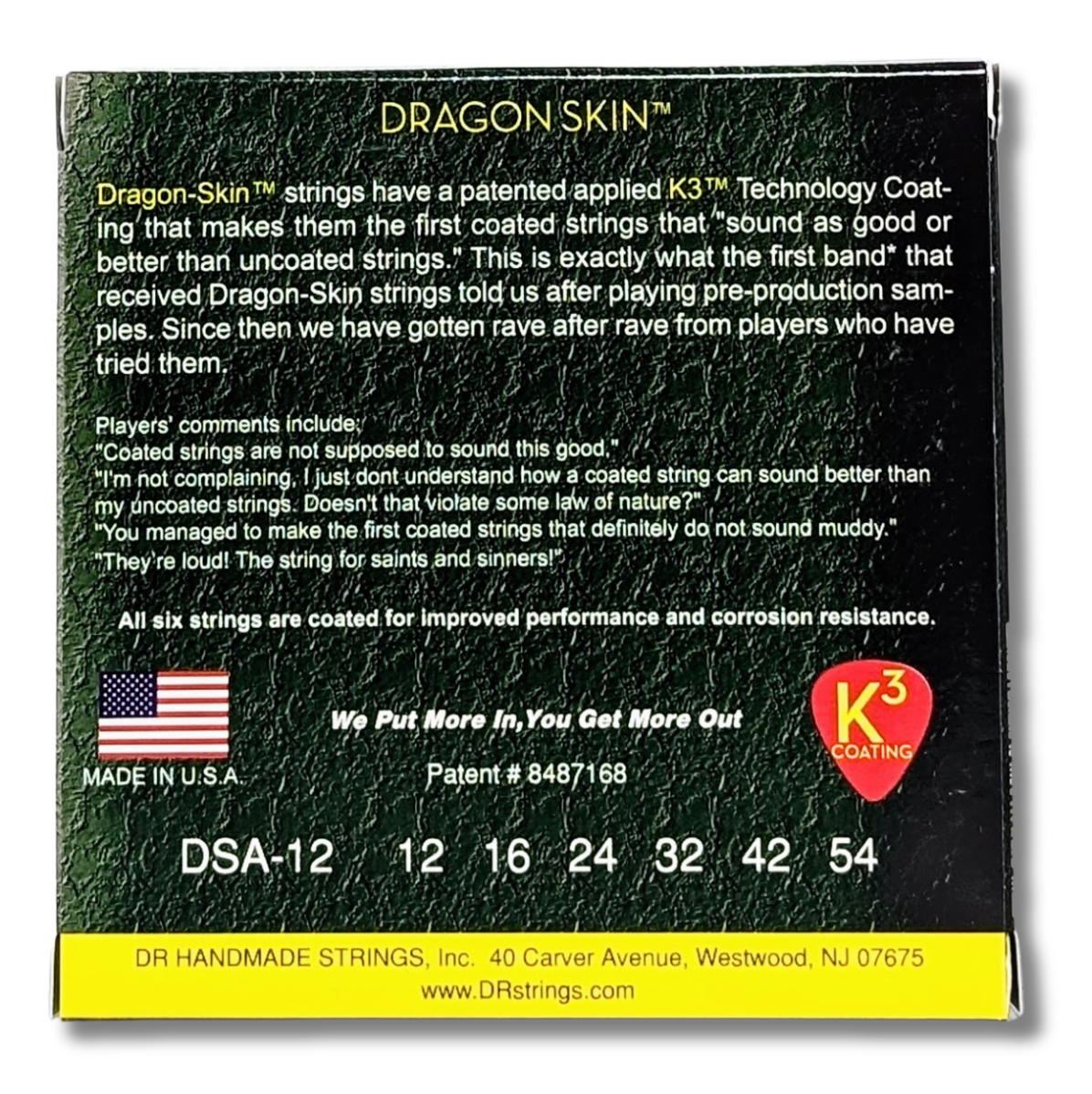 DRAGONSKIN ACOUSTIC STRINGS