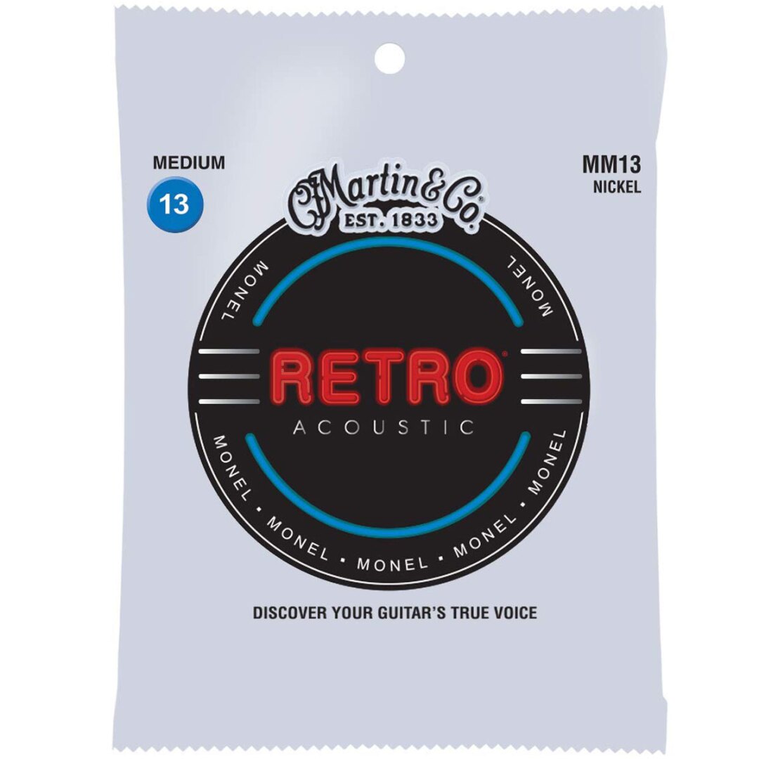 MARTIN MM13 RETRO ACOUSTIC GUITAR STRINGS