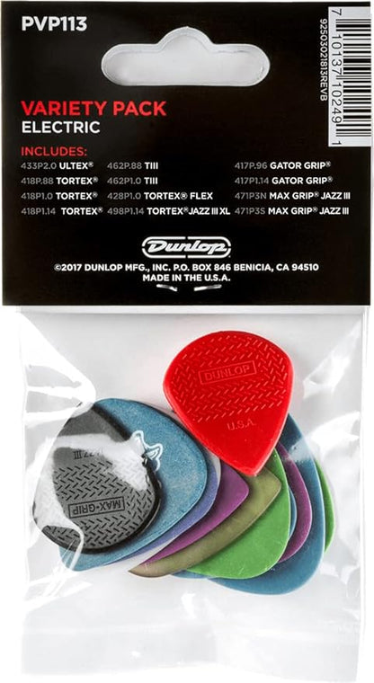 DUNLOP ELECTRIC VARIETY PACK