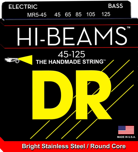 Dr Strings Hi-Beams 45/125 Medium 5-String Bass Strings