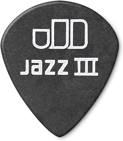 DUNLOP TORTEX® PITCH BLACK JAZZ III PICK 1.14MM - 72PK