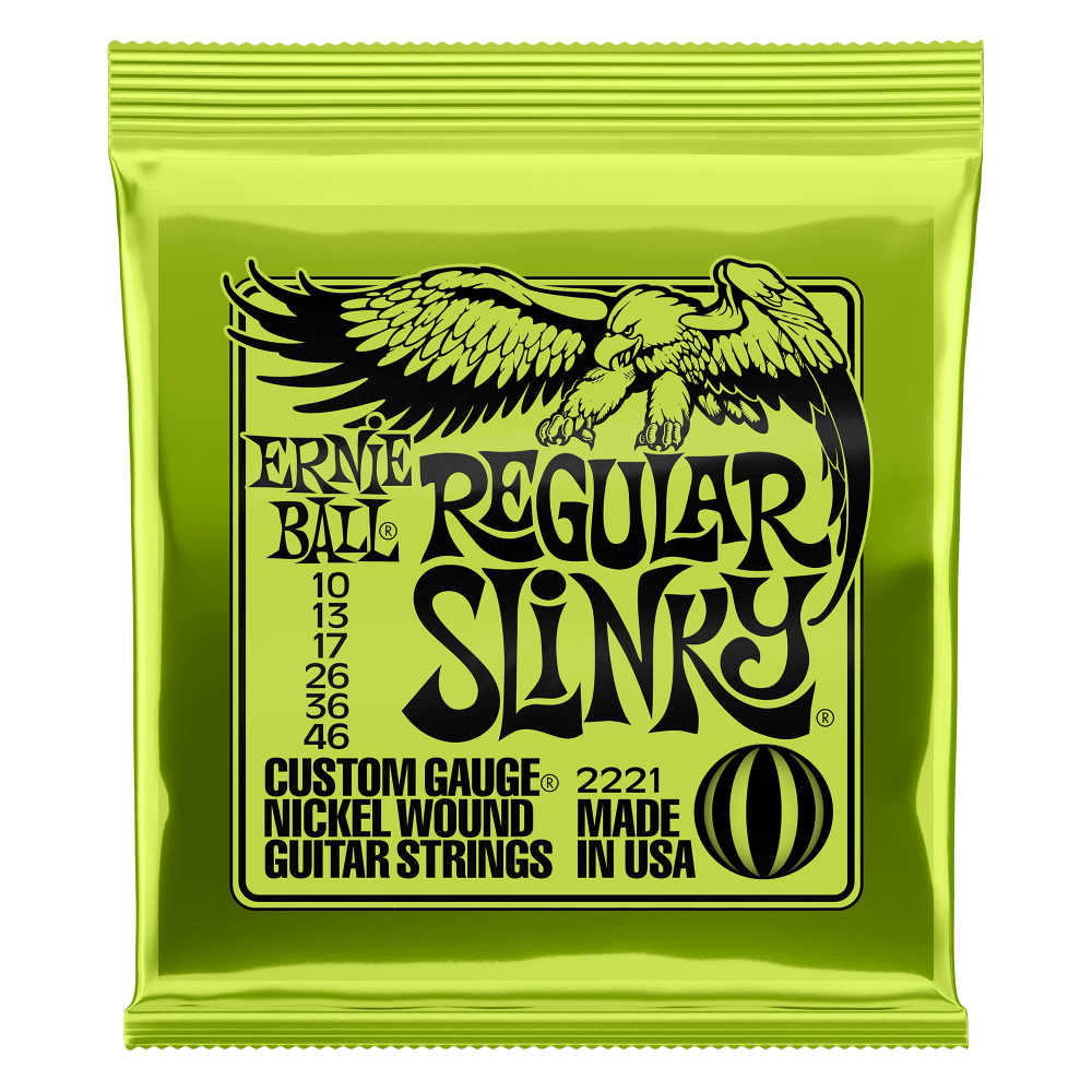 ERNIE BALL SLINKY NICKEL WOUND ELECTRIC GUITAR STRINGS