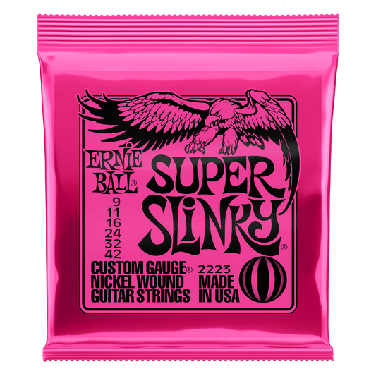 ERNIE BALL SLINKY NICKEL WOUND ELECTRIC GUITAR STRINGS