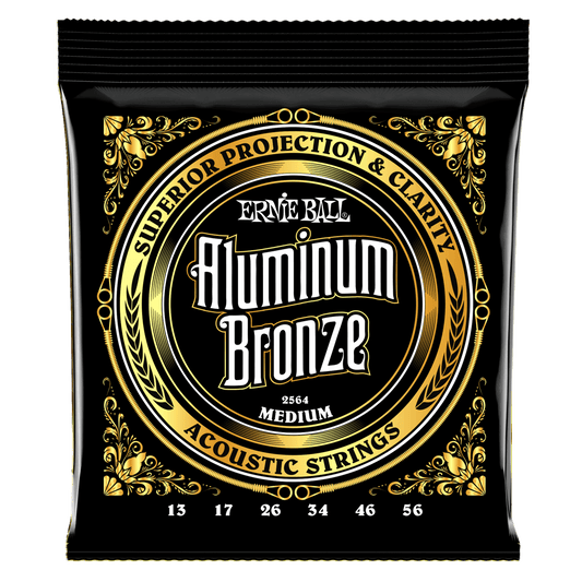 ERNIE BALL ALUMINUM BRONZE ACOUSTIC GUITAR STRINGS