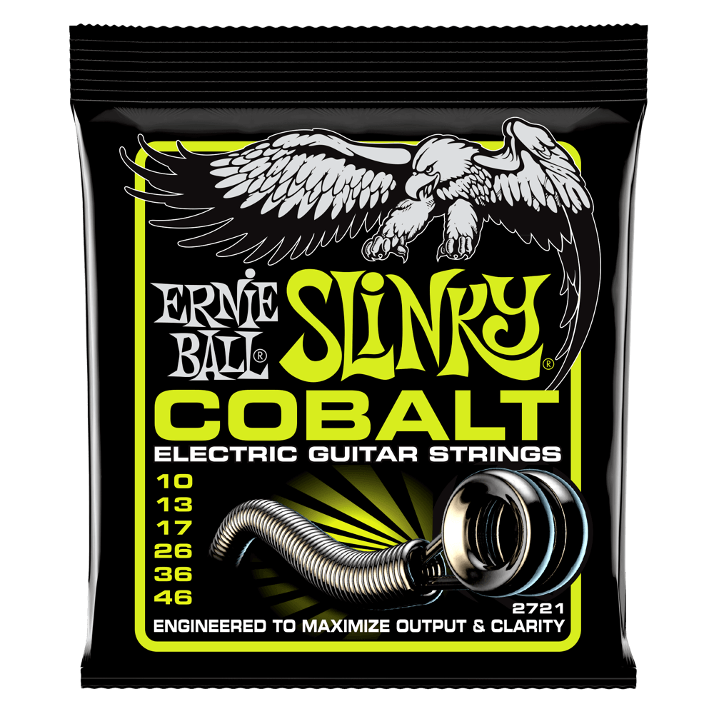 ERNIE BALL SLINKY COBALT ELECTRIC GUITAR STRINGS