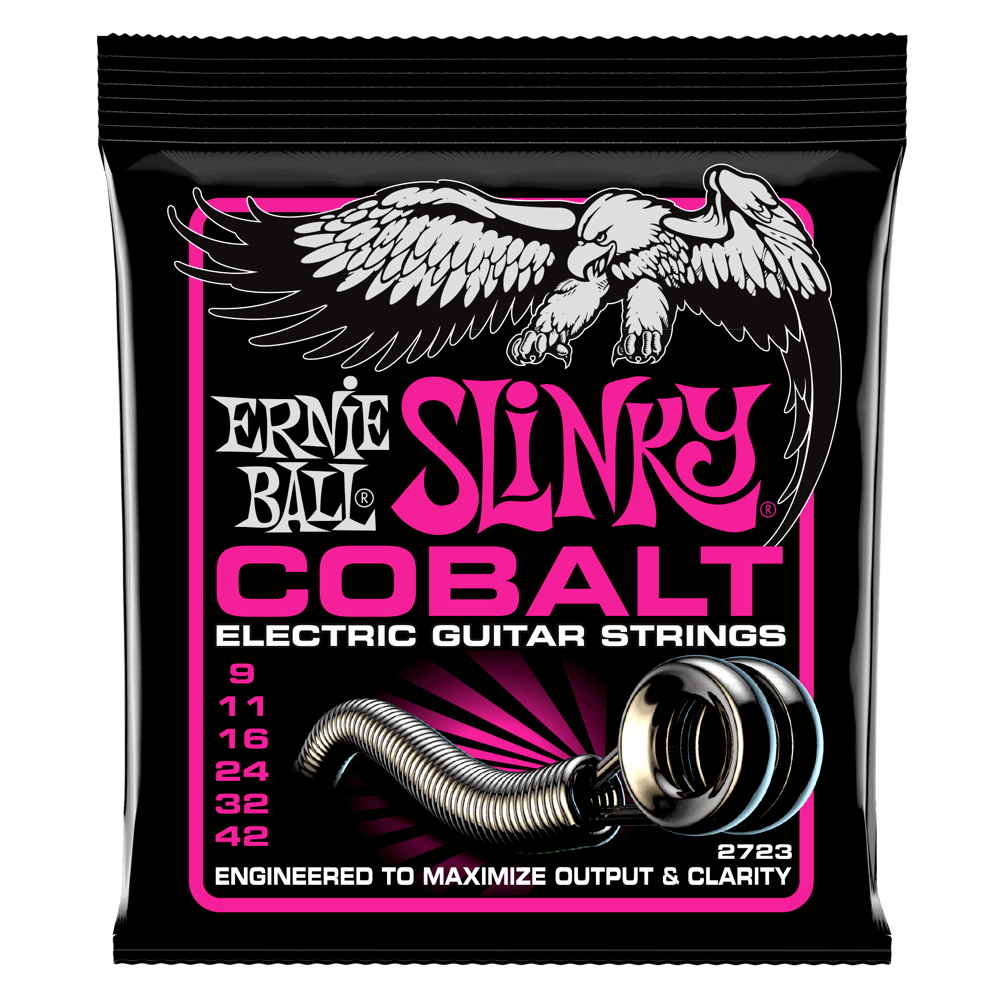 ERNIE BALL SLINKY COBALT ELECTRIC GUITAR STRINGS