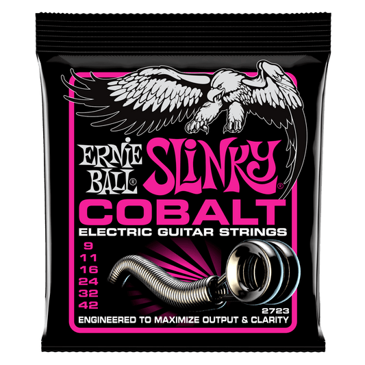 ERNIE BALL SLINKY COBALT ELECTRIC GUITAR STRINGS