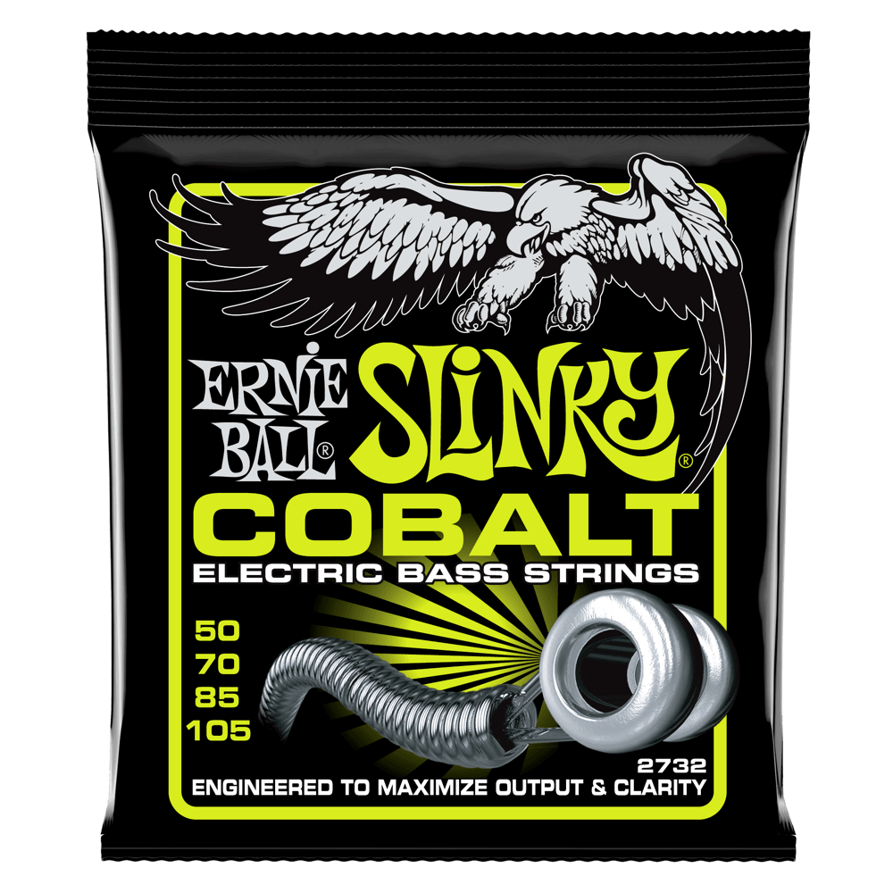 SLINKY COBALT ELECTRIC BASS STRINGS: 4-STRING