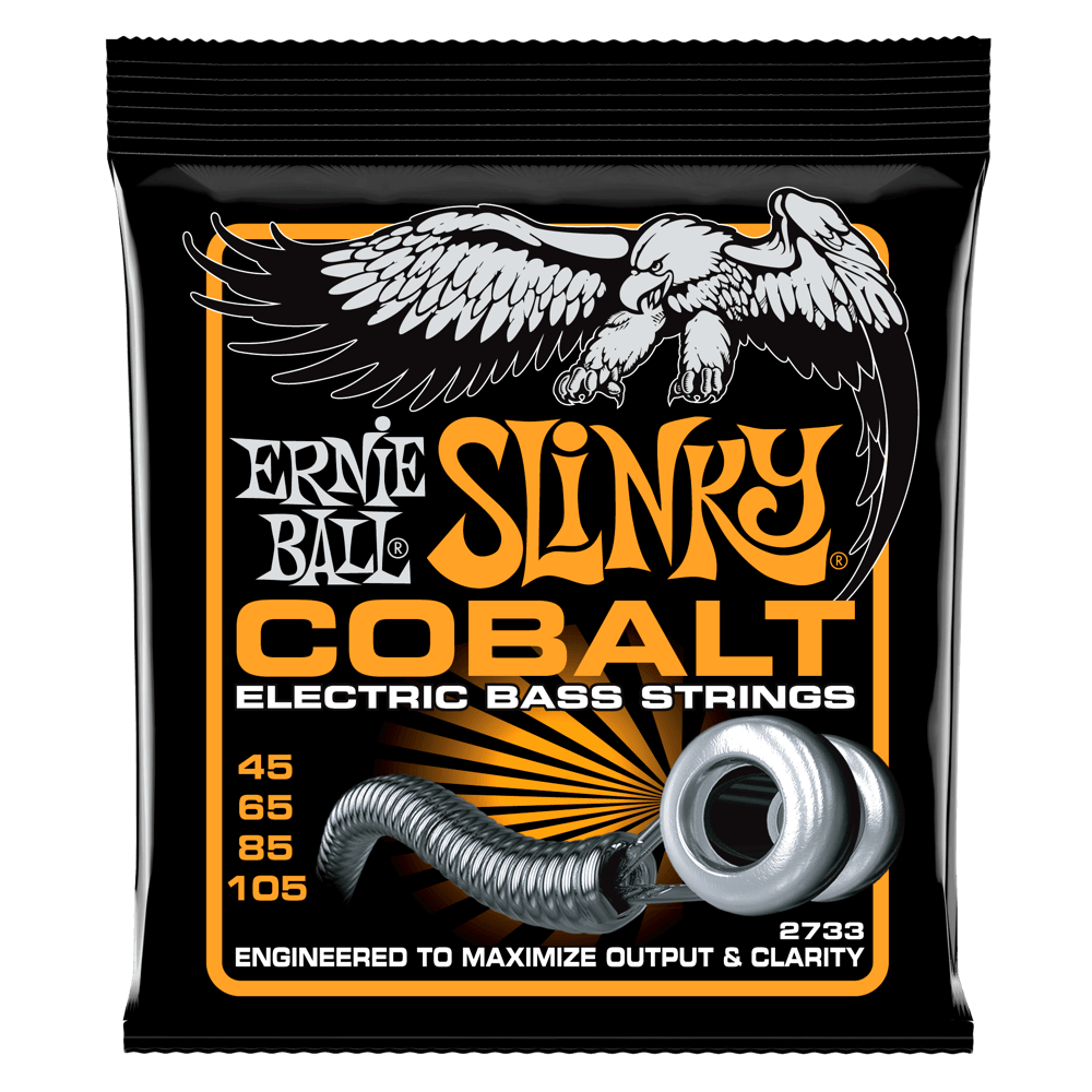 SLINKY COBALT ELECTRIC BASS STRINGS: 4-STRING