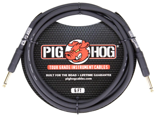 PIG HOG 1/4" - 1/4" 8MM INST. CABLE