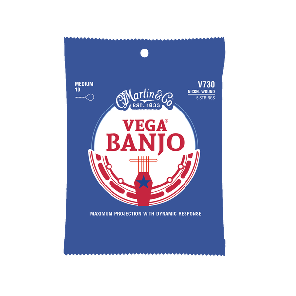 VEGA® BANJO STRINGS NICKEL - MEDIUM