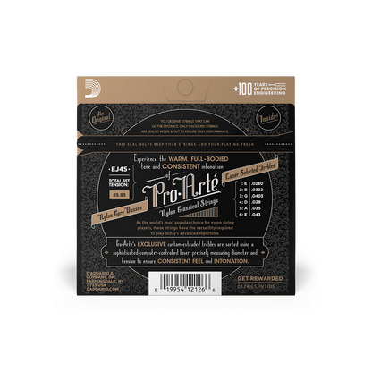 D'ADDARIO PRO-ARTE NYLON ACOUSTIC STRINGS